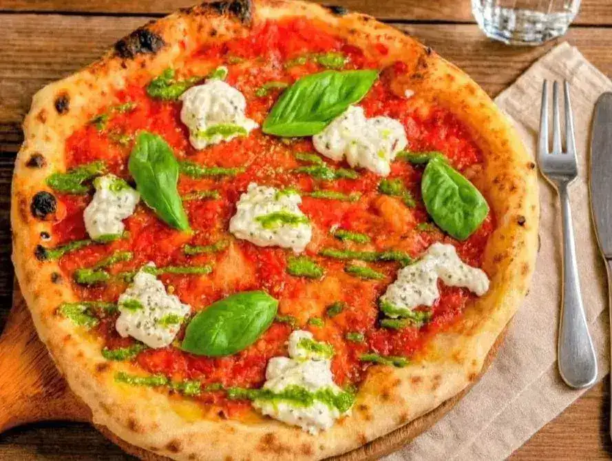 Ciao Napoli pizza photographed by a guest
