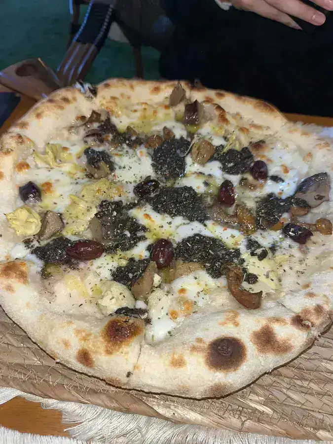 Ciao Napoli pizza photographed by a guest