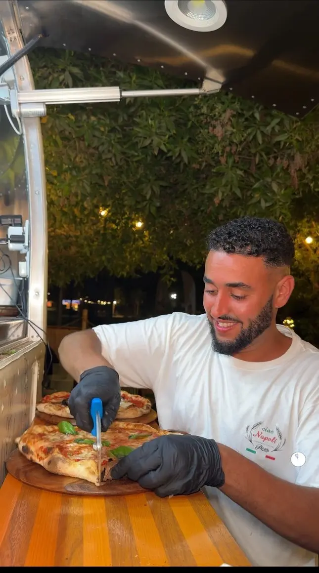 Youssef, owner and pizzaiolo